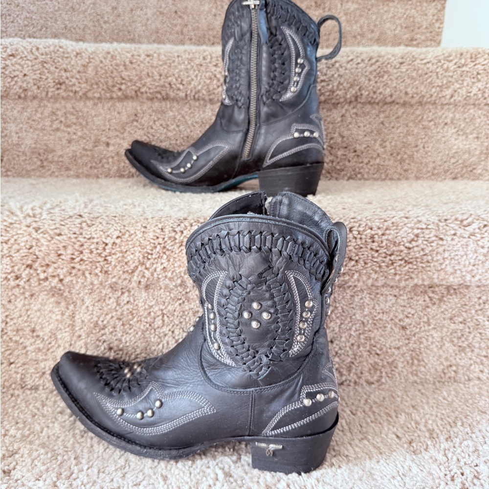 Lane Boots COSSETTE BOOTIE - JET BLACK
